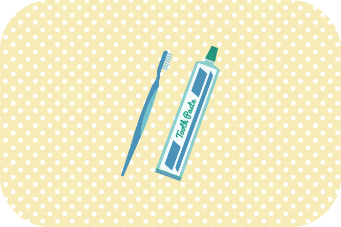 フッ素配合の歯磨き剤